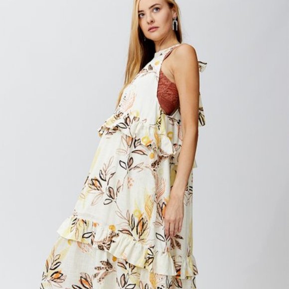 Free People Anita Boho Maxi Dress XS/S NWT - Picture 2 of 6